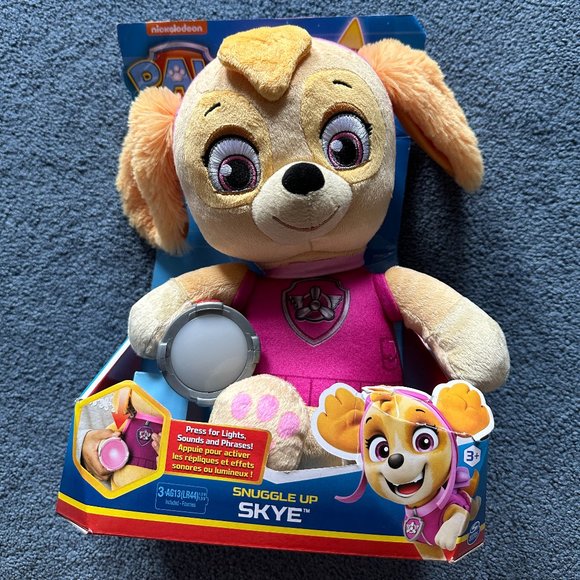 Nickelodeon Other - Nickelodeon Paw Patrol Snuggle Up Skye Light Up Plush Doll